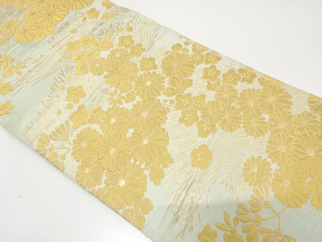 Japanese Kimono / Antique / Fukuro Obi Silk